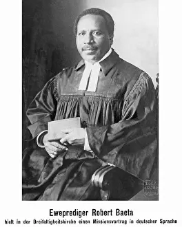 Togo: Preacher Robert Baeta, 1924