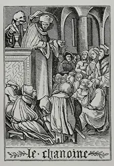 Preach: The preacher is visited by Death. Series The Dance