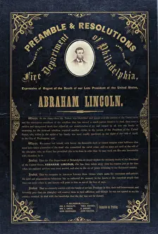Preamble: Preamble & resolutions adopted by the Fire Department of Phi