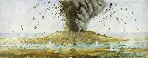 Precambrian: Precambrian volcano