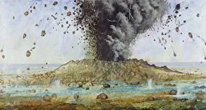 Cambrian: Precambrian volcano