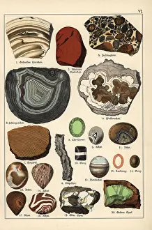Gotthilf: Precious stones including agate, onyx, opal and sardonyx