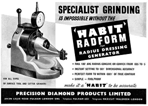 Radius: Precision Diamond : Machine Tools. Radform Radius Generator