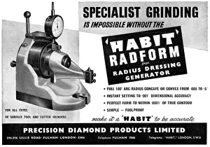 Radius: Precision Diamond : Machine Tools. Radform Radius Generator