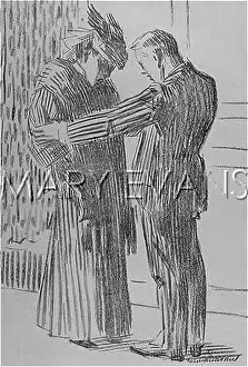 Despondent: PREGNANCY COUPLE 1907