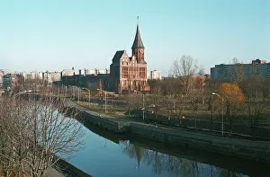 Konigsberg: Pregolya river in spring, 1996