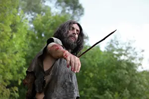 Temps: Prehistoric hunting scene