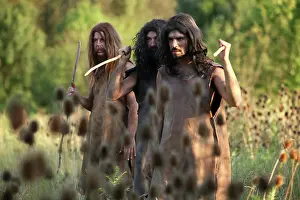 Temps: Prehistoric hunting scene