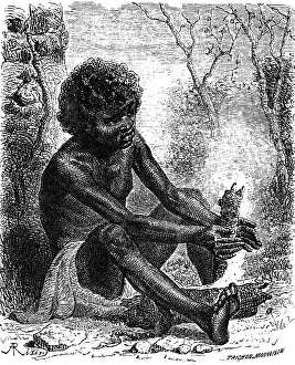 Friction: prehistory, fire, native making fire by friction