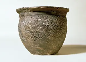 Osona: Prehistory. Iron Age. Pot. Terracota. 7th-6th c. BC. From Tu