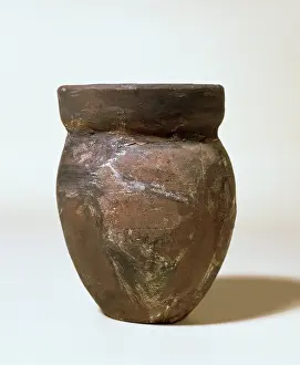 Osona: Prehistory. Iron Age. Pot. Terracota. 7th-6th c. BC. Near Ma