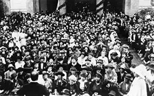 Mistresses: Premier Benito Mussolini of Italy (back toward