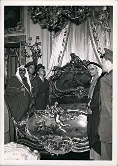 Faruk: Premier of Kuwait visiting ex-King Farouk palace
