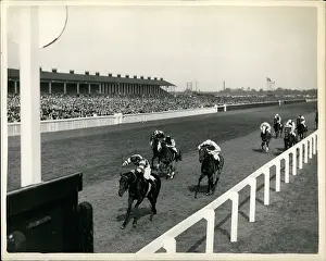 Premonition: Premonition winning St Leger, Doncaster