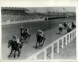 Premonition: Premonition winning St Leger, Doncaster