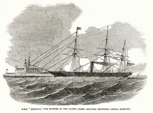 Kronberg: Preparations for Crimean War, The Baltic Fleet - HMS Miranda