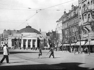Gdansk: Preparations for the Fuehrer-Birthday in Danzig, 1939