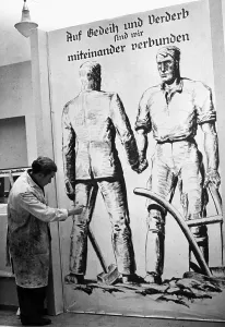 Draftsman: Preparations for the Green Week, 1934