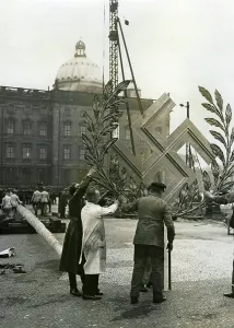 Adorn: Preparations for May Day, 1935