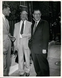 Confer: Preparations for President Eisenhower visit, Downing Street