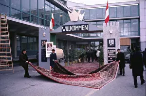 Pahlevi: Preparations for the visit of the Shah of Iran