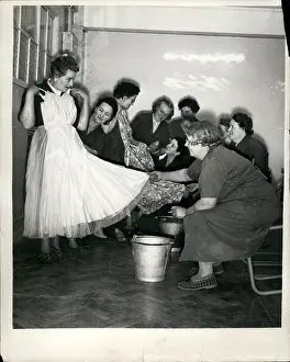 Walworth: Preparing for Annual Mrs Mops Ball, London