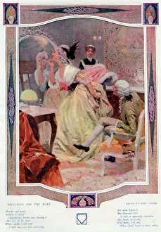 Make Up: Preparing for the ball by Rene Lelong