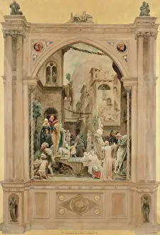 The Ashmolean Museum: Preparing for a Fiesta, Florence