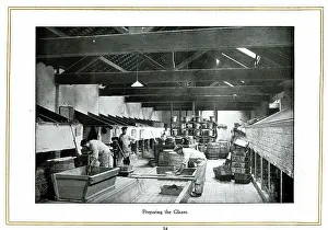 Meakin: Preparing glazes, Alfred Meakin