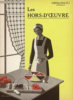 Oeuvre: PREPARING HORS D'OEUVRE