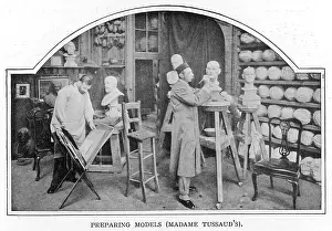 Tussauds: Preparing models at Madame Tussaud's