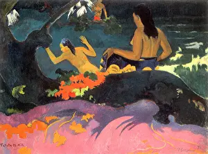 Swimmers: Preparing to Swim, by Gauguin