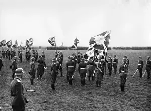 Aerodrome: Presentation of 12 troop flags to formations of the