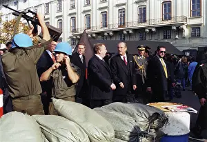 Klestil: Presentation of Austrian Armed Forces - the national holiday