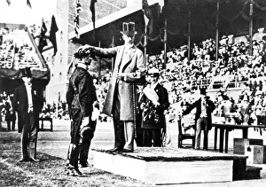 Puts: Presentation ceremony at the Olympic Games in 1912
