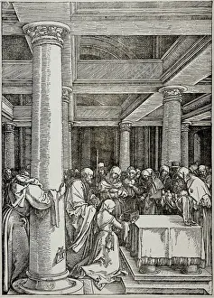 Drer: Presentation of Christ at the Temple