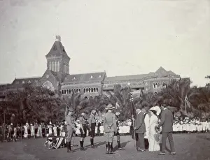 Presentation of Colours, No.1 Scout Troop, Bombay, India