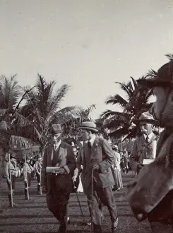 Dignitary: Presentation of Colours, No.1 Scout Troop, Bombay, India