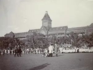 Archdeacon: Presentation of Colours, No.1 Scout Troop, Bombay, India