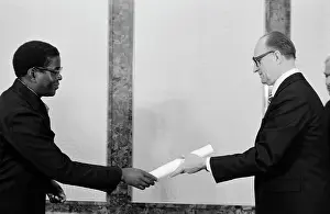 Plenipotentiary: Presentation of credentials