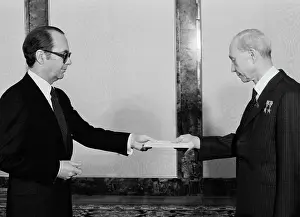 Plenipotentiary: Presentation of credentials