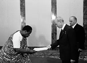 Ghana: Presentation of Credentials to Vasily Kuznetsov