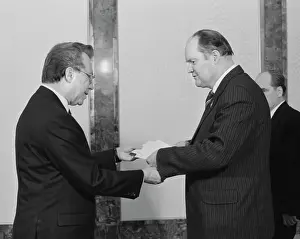 Credence: Presentation of letters of credence