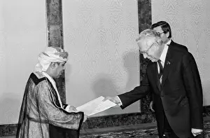 Plenipotentiary: Presentation of letters of credence