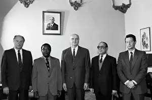 Presenting: Presentation of letters of credence to Mikhail Kapitsa
