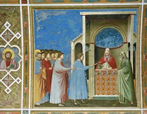 1337: The Presentation of the Rods to Simeon, by Giotto