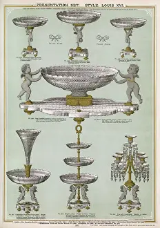 Cherub: Presentation Set, Louis XVI Style, Plate 131