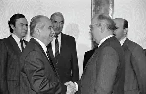 Federico: Presentation of Six States Declaration to Mikhail Gorbachev