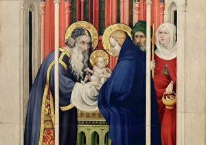 Baerze: Presentation in the Temple, Crucifixion Altarpiece