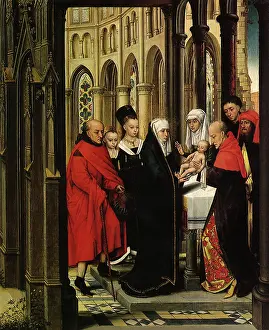 Memling: The Presentation in the Temple, by Memling